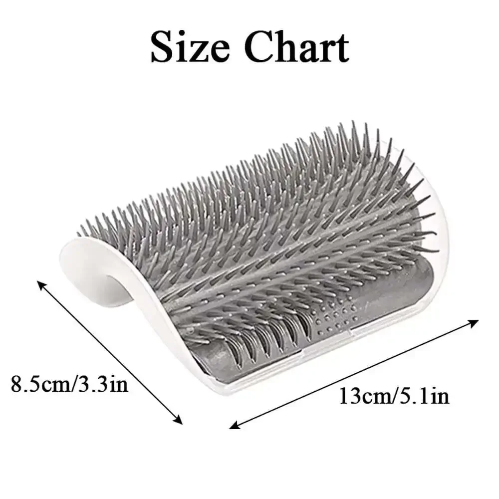 Massage Pet Cat Brush Corner Scrape Hair Removal Beauty Clean Corner Brush Remov
